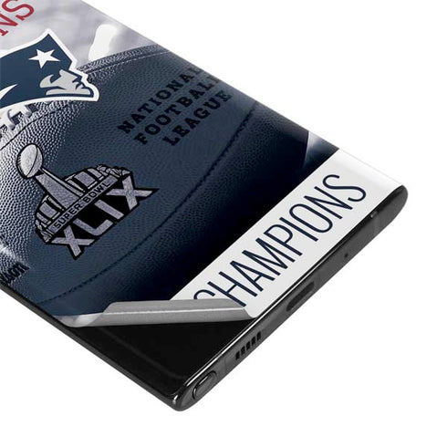 NFL New England Patriots Super Bowl Champs Galaxy Note 10 Skin